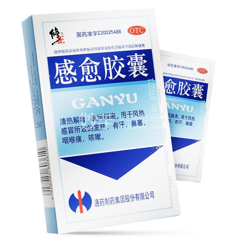 修正 感愈胶囊 0.4g*12粒