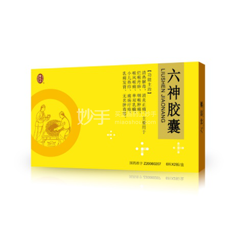 雷允上 六神胶囊 0.19g*12粒