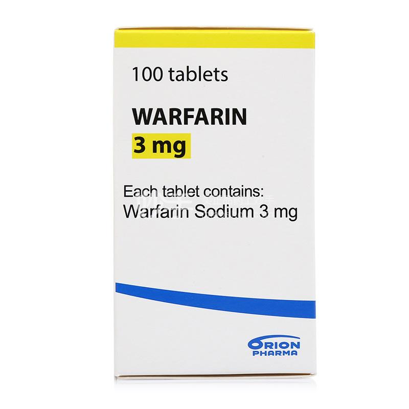 芬兰华法林钠片3mg100片